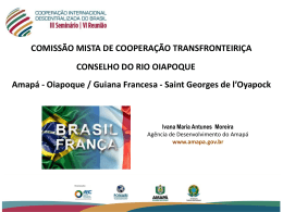 Governo do Estado do Amapá - Secretaria de Relações Institucionais