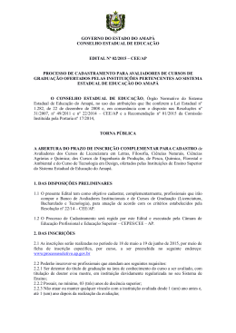 GOVERNO DO ESTADO DO AMAP&Aacute;