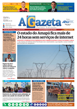 O estado do Amapá fica mais de 24 horas sem