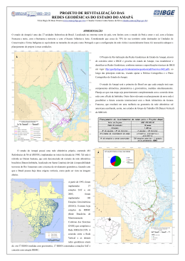 projeto de revitalização das redes geodésicas do estado do amapá