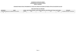 GOVERNO DO ESTADO DO AMAP&Aacute; - Vestibular