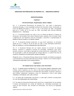 AMAZONAS DISTRIBUIDORA DE ENERGIA S.A.