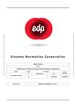 FORNECIMENTO DE ENERGIA EL&Eacute;TRICA EM TENS&Atilde;O