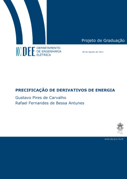 precificação de derivativos de energia - Maxwell - PUC-Rio