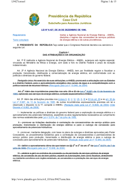Presid&ecirc;ncia da Rep&uacute;blica