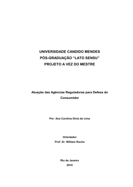 Exemplo de Monografia - AVM Faculdade Integrada