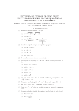 1a Lista de Calc1