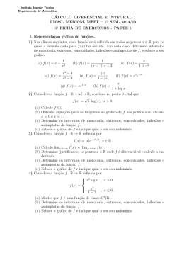 Ficha 3 - parte 1 - Departamento de Matem&aacute;tica