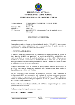 PRESID&Ecirc;NCIA DA REP&Uacute;BLICA CONTROLADORIA