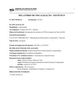 Recupera&ccedil;&atilde;o da estrutura do TPS do aeroporto de S&atilde;o Lu&iacute;s/MA.