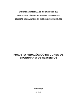 Projeto Pedagógico