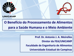 Prof. Dr. Antonio José de Almeida Meirelles