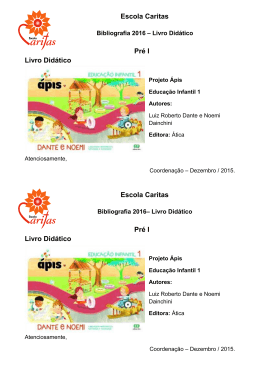 Educ. Infantil - Escola Caritas