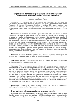 Ensino Superior no Brasil - Revista de Formaci&oacute;n e Innovaci&oacute;n