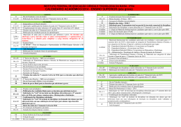 CALENDÁRIO ACADÊMICO/2014 - ENSINO SUPERIOR (pós