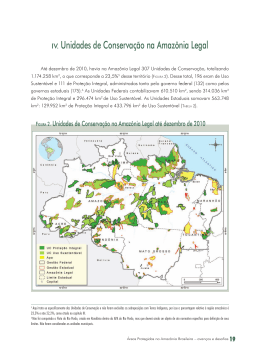 IV. Unidades de Conserva&ccedil;&atilde;o na Amaz&ocirc;nia Legal