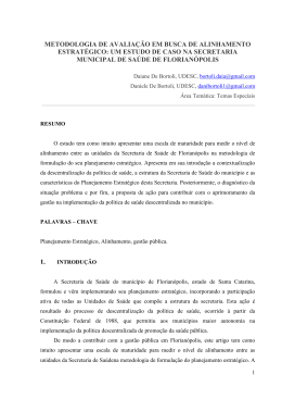 Alinhamento estrat&Atilde;&copy;gico