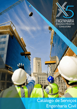 Catálogo de Serviços Engenharia Civil