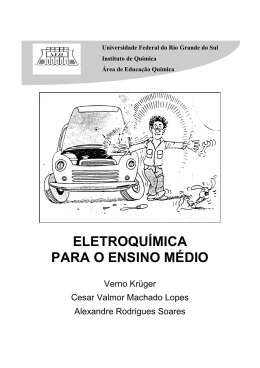 eletroqu&iacute;mica para o ensino m&eacute;dio - Instituto de Qu&iacute;mica