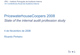 PricewaterhouseCoopers 2008