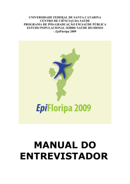 Clique Aqui - EpiFloripa - Universidade Federal de Santa Catarina