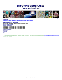 INFORME GEOBRASIL