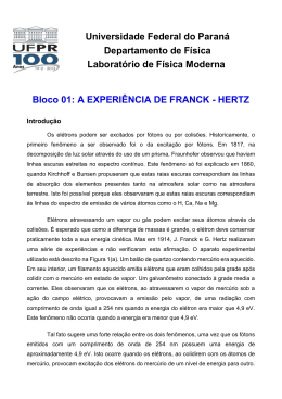 1 - Departamento de F&iacute;sica - UFPR