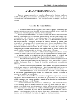 A VIS&Atilde;O TERMODIN&Acirc;MICA - Francisco Guerreiro Martinho
