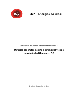 EDP – Energias do Brasil