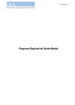 Programa Regional de Saúde Mental