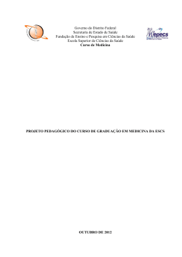Governo do Distrito Federal Secretaria de Estado de Sa&uacute;de