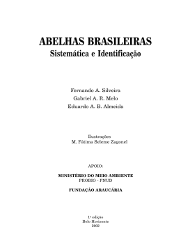 Abelhas do Brasil.p65 - Pensei que nunca amaria novamente at&eacute; te