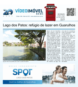 Lago dos Patos: refúgio de lazer em Guarulhos