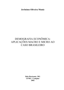 Diferenciais Salariais por Estado Civil e Sexo: uma