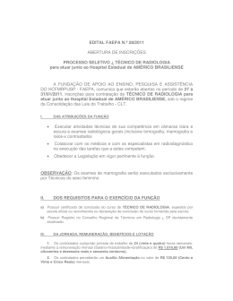 Abertura edital - t&eacute;c radiologia