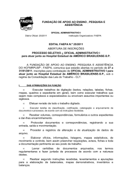 Edital II - Oficial Administrativo