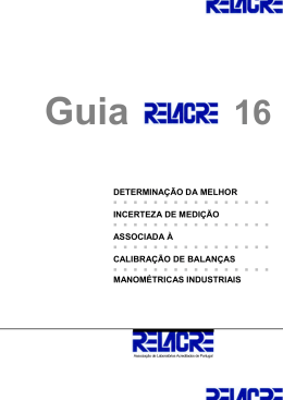 determina&ccedil;&atilde;o da melhor incerteza de medi&ccedil;&atilde;o associada &agrave;