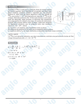 Page 1 1 O plutônio (238Pu) é usado para a produção direta de