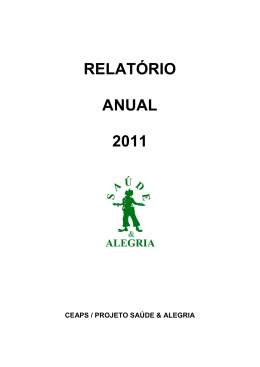 PSA Relat&oacute;rio Anual 2011