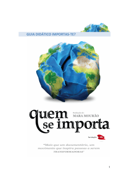 GUIA DID&Aacute;TICO IMPORTAS-TE?