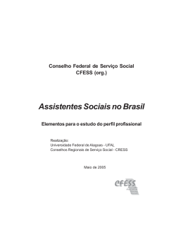 Assistentes Sociais no Brasil