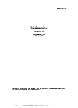 full text@feunl - Universidade Nova de Lisboa