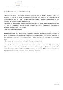 arquivo em PDF - Instituto de Psicanálise e Saúde Mental de Minas