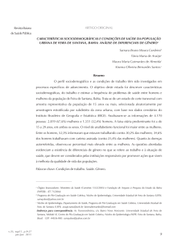 9 Revista Baiana de Sa&uacute;de P&uacute;blica ARTIGO
