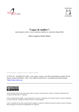 "Lugar de mulher":