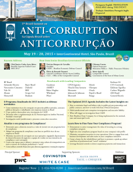 anti-corruption anticorrupção - American Conference Institute
