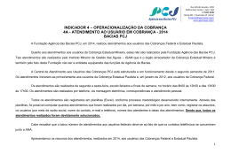 4A - Relatorio de Atendimento Usuarios em Cobrancas PCJ 2014