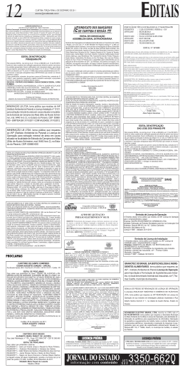 editais - Bem Paran&aacute;