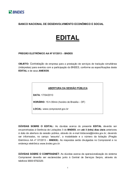 Edital - Sem cabe&ccedil;alho