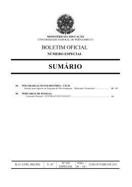 102 - Universidade Federal de Pernambuco